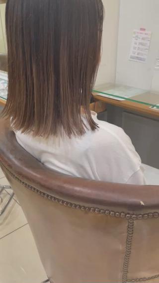 #切りっぱなしボブ#ベルボブ#外ハネボブ 