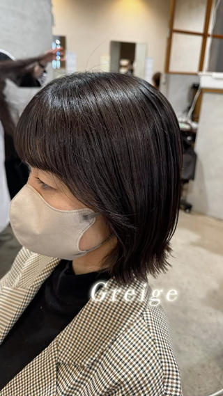 ミディアム カラー momoka 女性限定のヘアスタイル