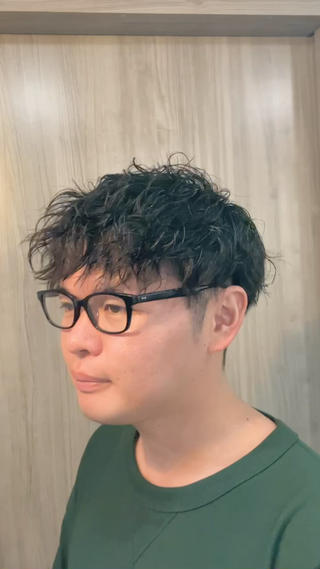 ショートマッシュにツイスパ 