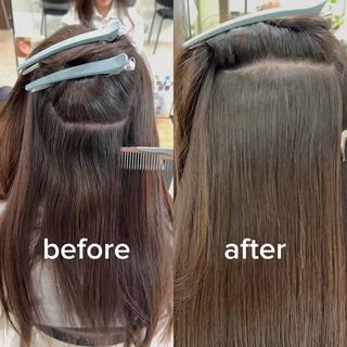 ミディアム ✨縮毛矯正/艶髪✨ ひろとのヘアスタイル
