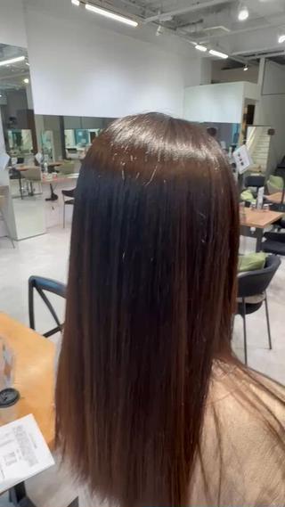 髪の毛の内側、外側両方からケアさせて頂きます!! 
