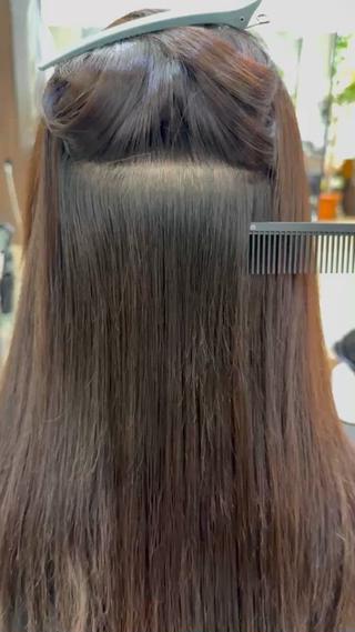 ミディアム ✨縮毛矯正/艶髪✨ ひろとのヘアスタイル