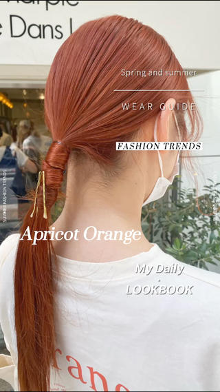 アプリコットオレンジ 