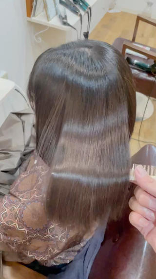 ミディアム Regalo hair atelier　レガロ　ヘア　アトリエ所属・美髪矯正/髪質改善 レガロ堺市伏尾/松田のヘアスタイル