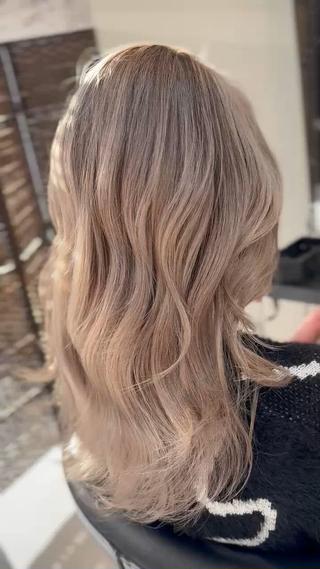 ロング カラー シャルム所属・美容室シャルム⭐️ 清水 勇希のヘアスタイル