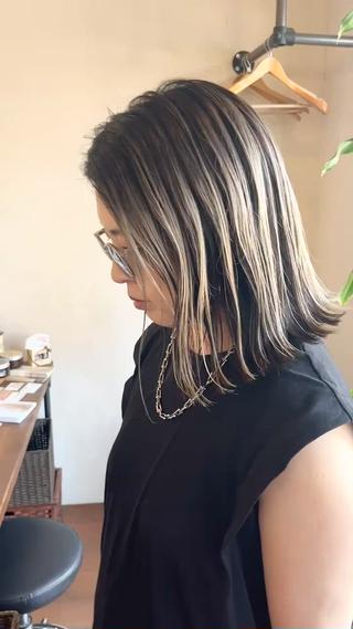 ミディアム カラー AKALA  HAIR所属・AKALA HAIR 西宮店　Juriのヘアスタイル