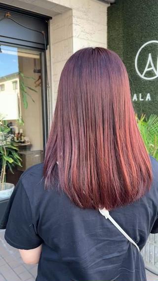 セミロング カラー AKALA  HAIR所属・AKALA HAIR 西宮店　Juriのヘアスタイル