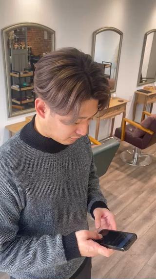 ショート カラー メンズ Felice Erikaのヘアスタイル