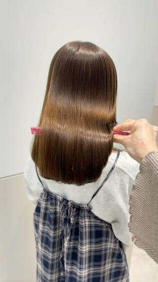 セミロング 🫧髪質改善🤍丁寧 で好評🫧/MAKIのヘアスタイル