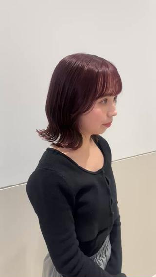 ミディアム 🫧髪質改善🤍丁寧 で好評🫧/MAKIのヘアスタイル