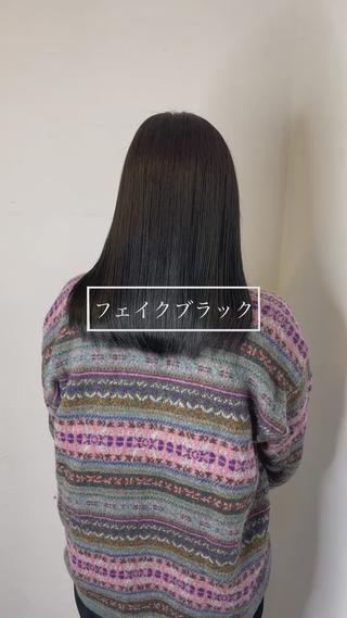 ロング メンズバレイヤージュ 斉藤春のヘアスタイル