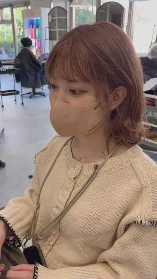 ミディアム メンズバレイヤージュ 斉藤春のヘアスタイル