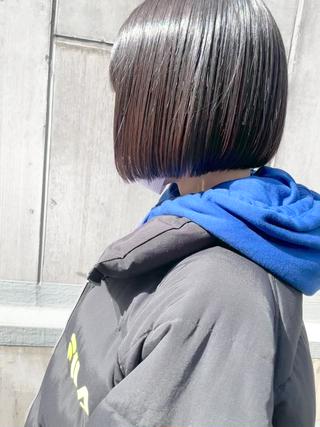 ショート ショートボブ縮毛矯正 髪質改善のプロ山道潤のヘアスタイル