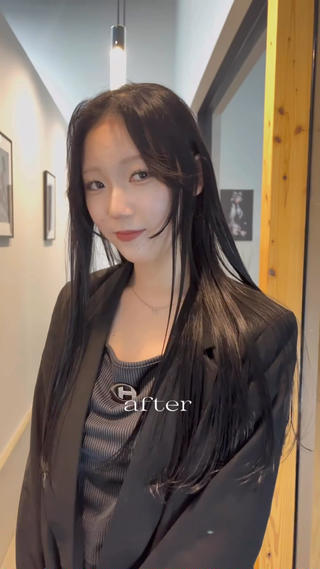 韓国っぽ透明感グレージュ️
真っ黒にはしたくないけれど黒くしたい！そんなお客様にもおすすめです！
韓国系ヘアお好きな方おまかせください！ 