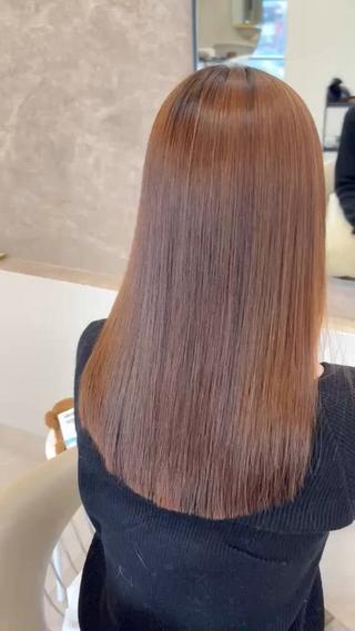 ️髪質改善️
縮毛矯正＋艶トリートメントで艶髪GET 