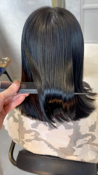 こちらはカラーも込みでさせていただいてます
Instagramに施術カウンセリング動画あげてます 