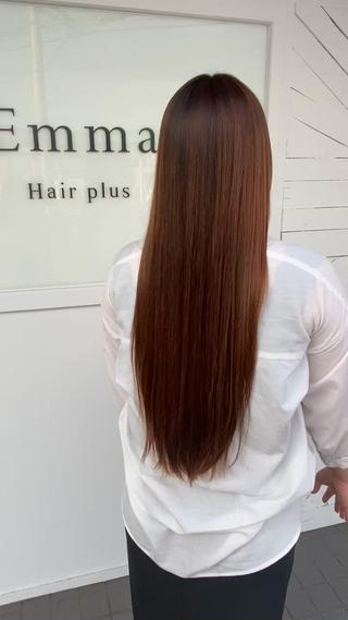 ロング 佐藤 綾香のヘアスタイル