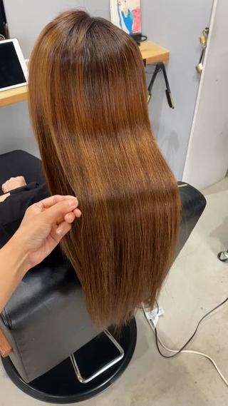 ロング 佐藤 綾香のヘアスタイル