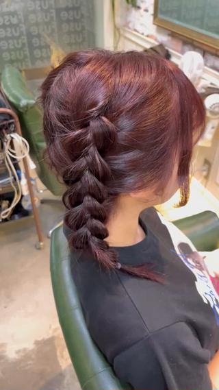 セミロング Fuse/Sato Shiyuu🐈‍⬛のヘアスタイル