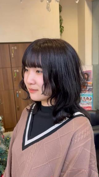 ミディアム Fuse/Sato Shiyuu🐈‍⬛のヘアスタイル