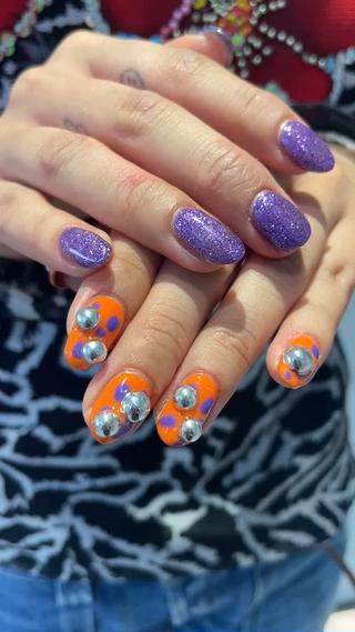 派手めネイルもお任せ下さい♡ 