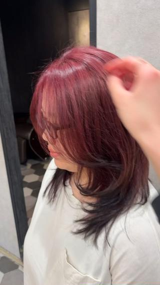 セミロング カラー ✨レイヤー/髪質改善 /艶カラー✨NOAのヘアスタイル