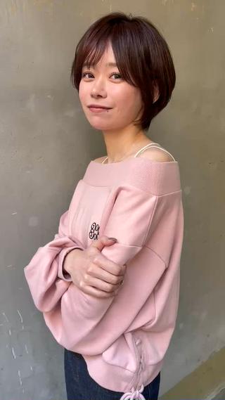 ショートスタイルには絶対の自信が有ります。 
