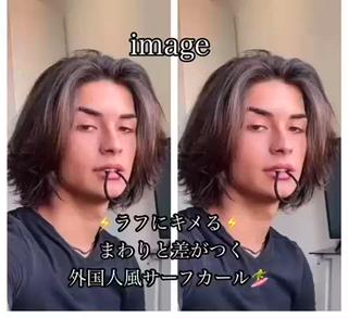 カラー パーマ メンズ 福井祥太／海外風 /プードルパーマのヘアスタイル