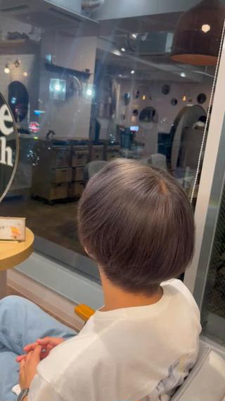 ショート カラー heelSENGAWA所属・heel SENGAWAのヘアスタイル