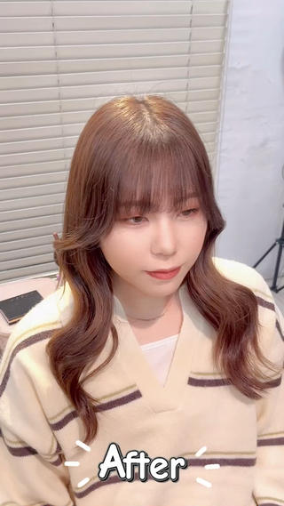 似合わせメイク＋コテ巻きヘアセット 