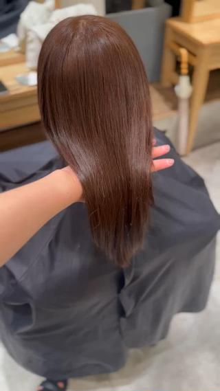 ロング 安丸 結夏のヘアスタイル