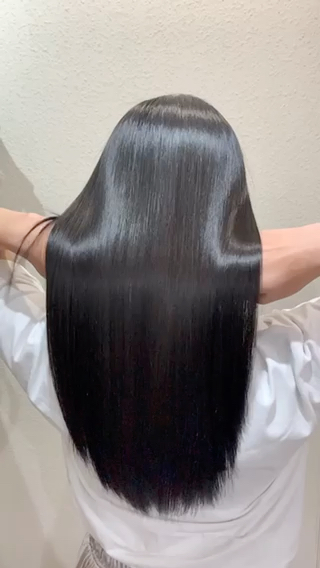 地毛つやロング