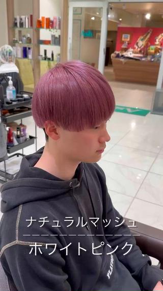 ショート カラー メンズ 渡邉 理央のヘアスタイル