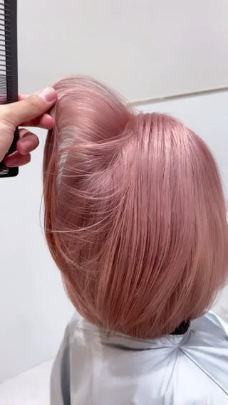 ショート カラー レイヤーカット/ボブ /縮毛矯正✨大輝のヘアスタイル