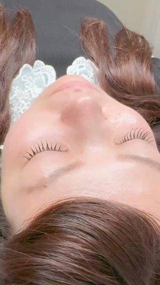 マツエク　FLAT LASH 160本　13mm
束間仕上げ 