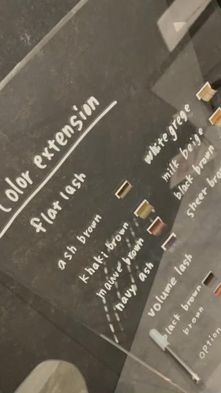 当店お取り扱いのカラー一覧です 