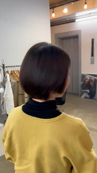 ショート サワムラ ソナタのヘアスタイル