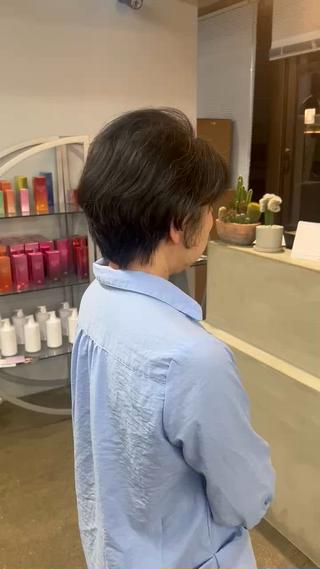 ショート サワムラ ソナタのヘアスタイル