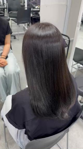 セミロング 🫧韓国/似合わせ ボブRION🫧のヘアスタイル