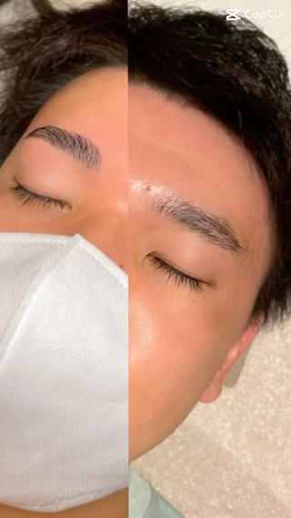 眉毛のお悩み解消メンズ眉毛お任せください☻ 