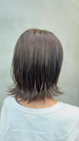 ミディアム LiL by lamiell所属・LiL RYUSEIのヘアスタイル