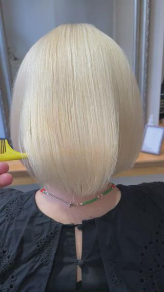 ブリーチのみの抜きっぱなし 