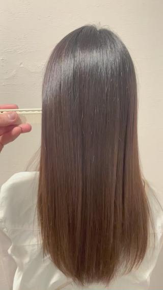 ロング SALOWIN梅田　　サロウィン所属・縮毛•酸性矯正特化/ 美髪•髪質改善/KJのヘアスタイル
