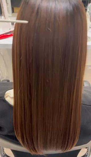 ロング カラー SALOWIN梅田　　サロウィン所属・縮毛•酸性矯正特化/ 美髪•髪質改善/KJのヘアスタイル