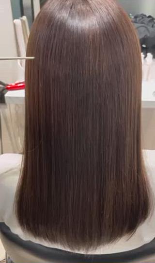 ミディアム カラー SALOWIN梅田　　サロウィン所属・縮毛•酸性矯正特化/ 美髪•髪質改善/KJのヘアスタイル
