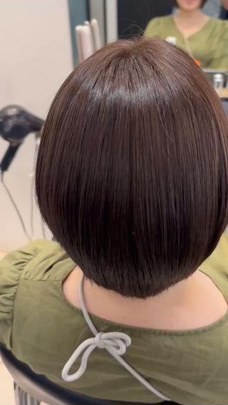 ショート カラー SALOWIN梅田　　サロウィン所属・縮毛•酸性矯正特化/ 美髪•髪質改善/KJのヘアスタイル