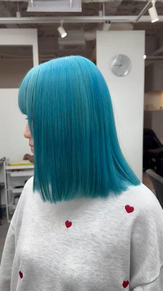 +料金でブリーチ回数追加してます。


#水色 