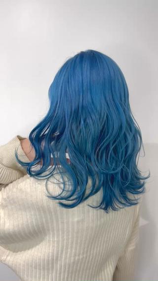 カット追加︎＋りんご幹細胞髪質改善トリートメント変更
合計37200円

#髪質改善 #2ブリーチ #水色 #ペールブルー #ブルー 