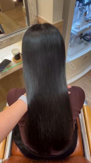 髪質改善カラー 