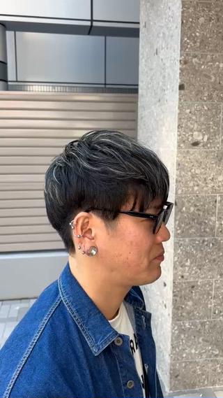 #メンズカット#ハイトーン#ハイライト 